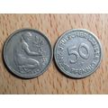 1949d 50 Pfennig Germany Coin