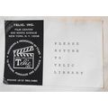 Telic, Inc. Film Center Library, Ex Libris Book...
