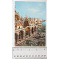 1957 postcard Venice, La Basilica San Marco