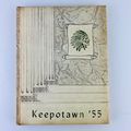 Lemont Township High School IL Keepotawn 1955 Y...