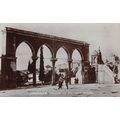 Jerusalem, Interior of the Omar Mosque : a phot...