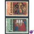 Grenada stamps 1976 - SG 841-842 - Christmas pa...