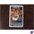 Niue 1967 Christmas mint stamp SG139 Art Poussi...