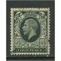 GB 1935 KGV 4d Grey Green SG 445 (E227