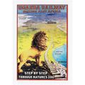 Poster Art Postcard Uganda Railway Lion Nature'...