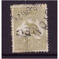 AUSTRALIA 1915 SG 37 3d YELLOW OLIVE USED