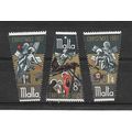 Malta.1967 Christmas set of 3.Unmounted Mint.Jan20