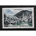 FRANCE 1954 VIEWS 6F LOURDES M MINT