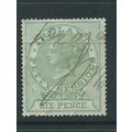 Ireland stamps revenue perf 14 6d light green u...