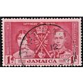 JAMAICA, 1937 1d George VI Coronation, SG 118 (...