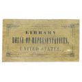 House Of Representatives Old American Library B...