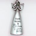 Faith 1 Corinthians 13:13 Angel Ornament 13 CM ...