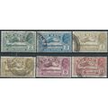 India 1929 AIR Set SG220-225 Fine Used . ...
