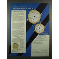 1988 Hamilton The Graduation Watch Ad