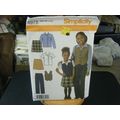 Simplicity 4978 Girl's Pants, Skirt, Shirt & Ve...