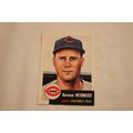 Herman Wehmeier 1991 Topps 1953 Archives NO. 110