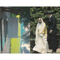 President Reagan with Bahrain Emir Kennedy Memo...