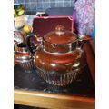 Gibson Brothers Lustreware Tea Pot And Milk Jug