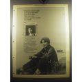 1974 Rachel Faro Refugees Album Ad - While the ...