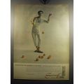 1957 Smirnoff Vodka Advertisement - Marcel Marceau - Juggle with the Oranges