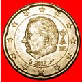 ALBERT II (1993-2013): BELGIUM★ 20 CENTS 2011 N...