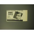 1959 Atco Records Advertisement - Bobby Darin That's All