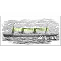 Steamship, c1900, MODERN REPRODUCTION