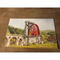 1930s Postcard - Laxey Water Wheel - Isle of Ma...