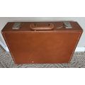 Vintage Brown Travel Joy Wood? Small Suitcase o...