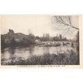 41 - Lavardin - le château et le pont sur le Loir
