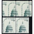 1591, Mint NH 9¢ - Dramatic Misperf Error Margi...