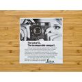1976 Leica CL Camera Ad - Incomparable Compact