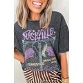 Black Nashville Tennessee Graphic Mineral Washe...