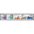 1981 5 different values - #89 cancelled