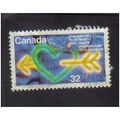 1985 canada international youth year 32c f/u sg...