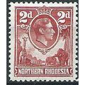 Northern Rhodesia 1941 SG32 2d Carmine-Red Moun...