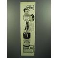 1944 Canada Dry Pale Ginger Ale Soda Ad