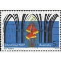 AUSTRALIA, CHRISTMAS, Christmas Bell, blue 1967, 5c, #8