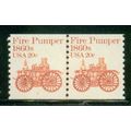 1908 20c Fire Pumper Fine MNH Dry Gum CNP Left ...