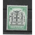 Jamaica.SG191 10s Arms of Jamaica.Mounted Mint....