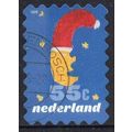 Netherlands 1999 Christmas - Moon Wearing a San...