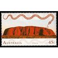 Australia 1993 World Heritage Sites Uluru 45c M...