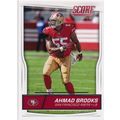 2016 Score Football 280 Ahmad Brooks San Franci...