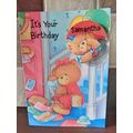 Name Birthday Card + Badge - Samantha 01