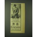 1960 Gieves Suit Ad - Town and Country