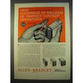 1963 Allen-Bradley Ad - Bulletin 1610 Dry Reed Relay