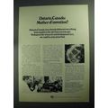 1968 Ontario Canada Ad - Mother of Invention?