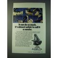 1988 Delta 1" Belt Sander Ad - It can do so much it's almost unfair to call it
