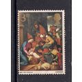 GB 1967 QE2 3d Christmas Paintings used stamp S...