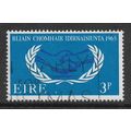 IRELAND 1965 ICY 3d BLUE ICY EMBLEM SG 209 FINE...